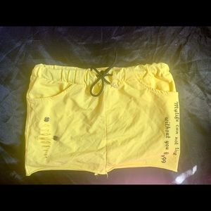 Hot Women Yellow Skort